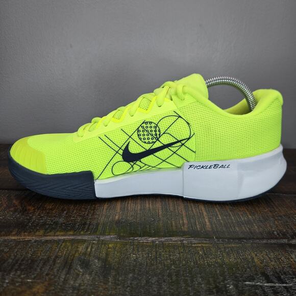 NEW Nike Zoom Challenge Mens Size 10 Pickleball Shoes Volt Green FQ4154-700 - Picture 6 of 12